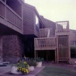 19. Second Story Treated Pine Deck