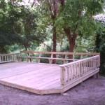 16. Treated Deck with Handrail